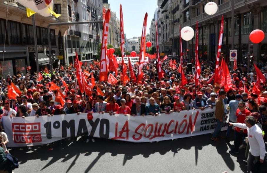Ugt Un Primero De Mayo Multitudinario